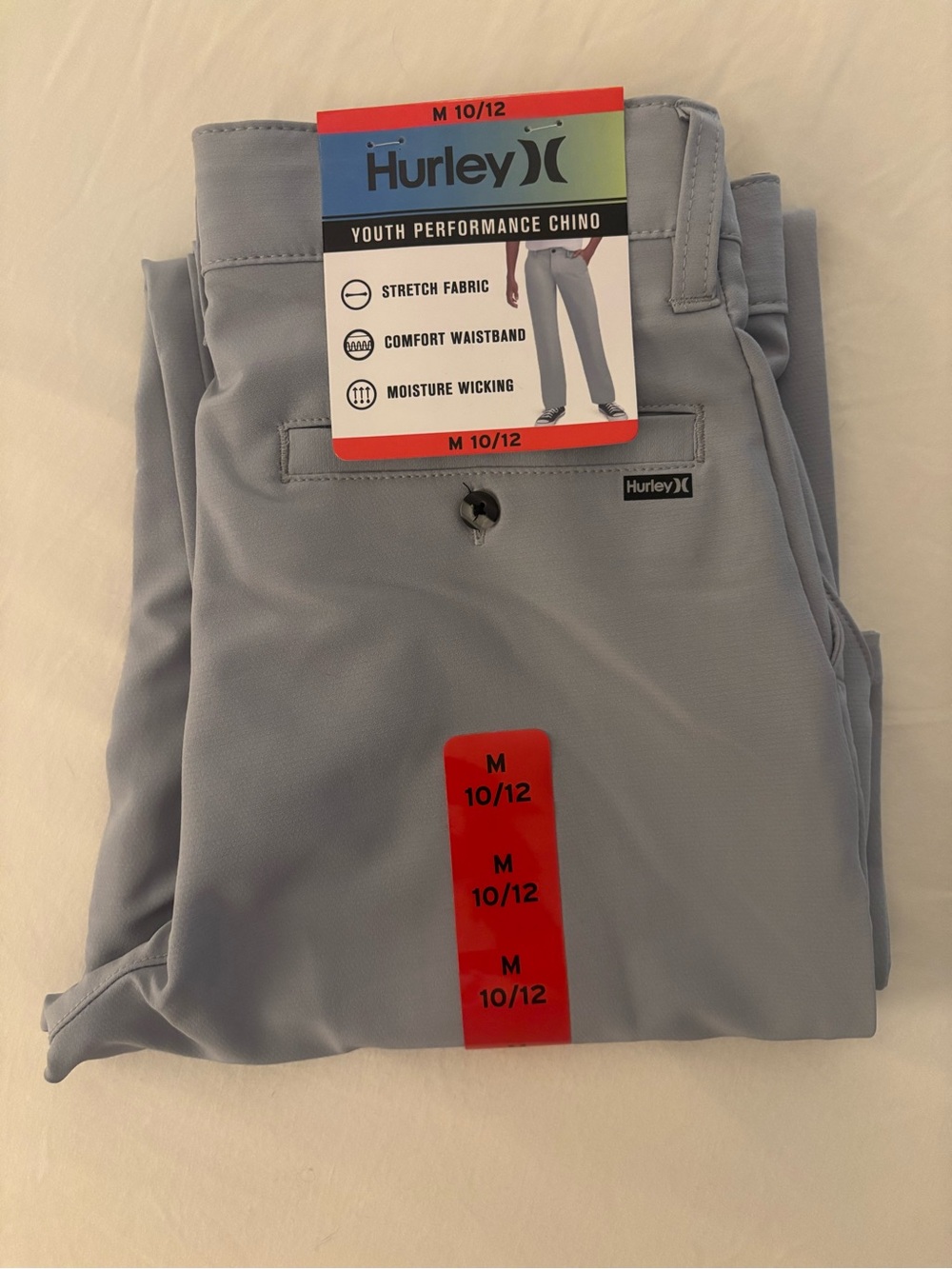 Hurley Youth Performance Chino - Light Grey Pants